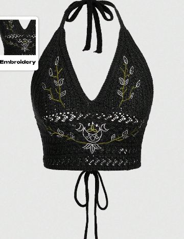 Top Romwe, negru