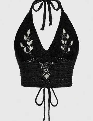 Top Romwe, negru