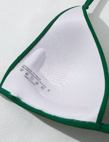 Costum de baie SHEIN, verde