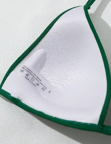 Costum de baie SHEIN, verde