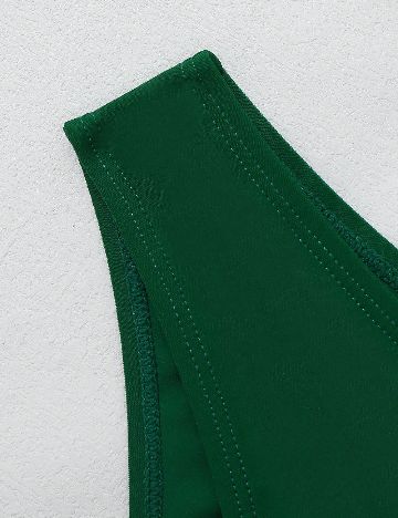 Costum de baie SHEIN, verde