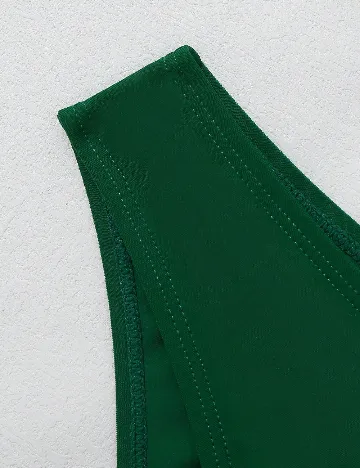 Costum de baie SHEIN, verde