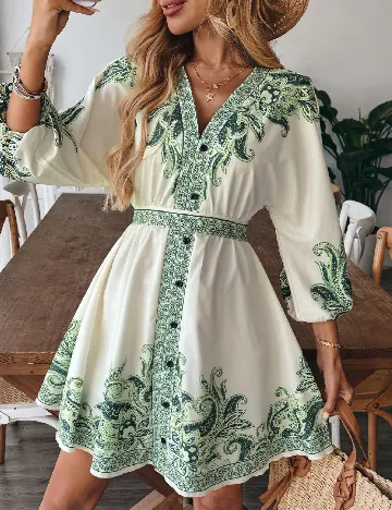 Rochie scurta SHEIN, mix culori