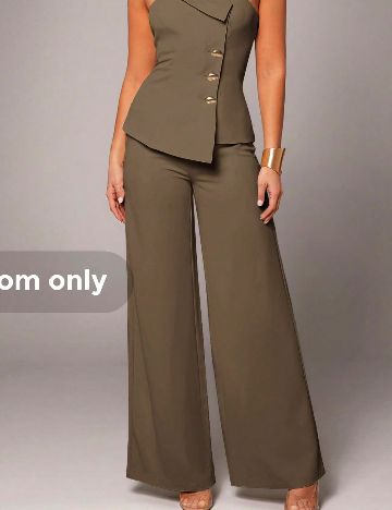 Pantaloni SHEIN, kaki