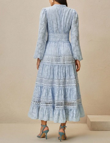Rochie medie Anewsta, albastru