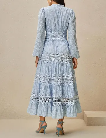 Rochie medie Anewsta, albastru