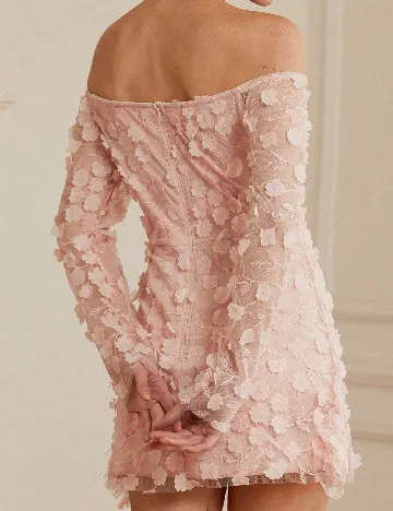 Rochie scurta SHEIN, roz