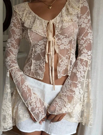 Bluza SHEIN, crem