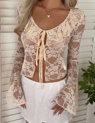 Bluza SHEIN, crem