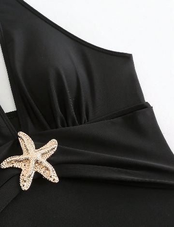 Costum de baie SHEIN CURVE, negru