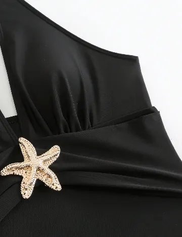 Costum de baie SHEIN CURVE, negru