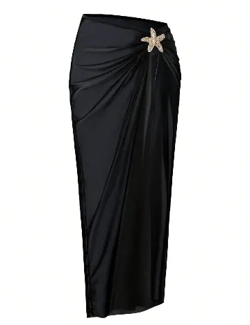 Costum de baie SHEIN CURVE, negru