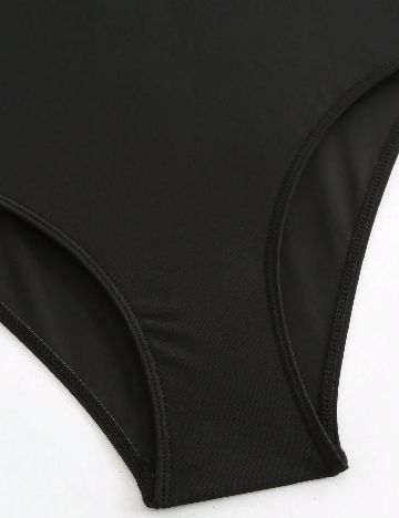 Costum de baie SHEIN CURVE, negru
