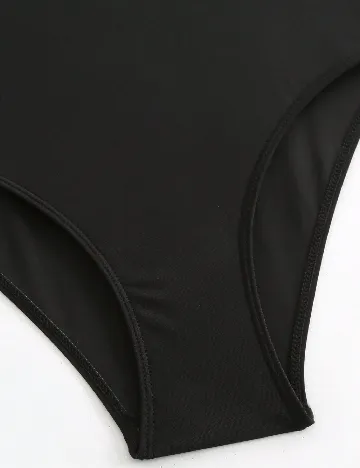 Costum de baie SHEIN CURVE, negru