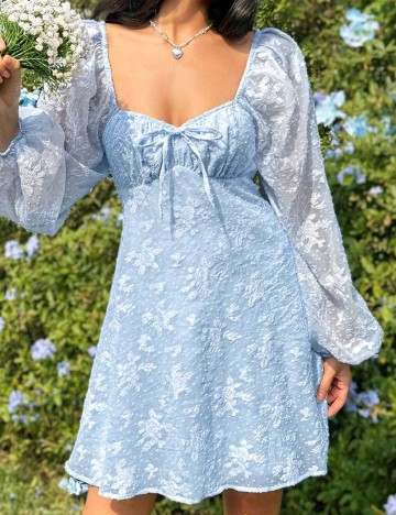 Rochie scurta SHEIN, albastru