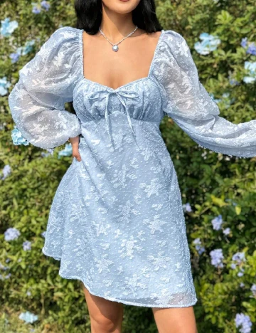 Rochie scurta SHEIN, albastru