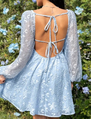 Rochie scurta SHEIN, albastru