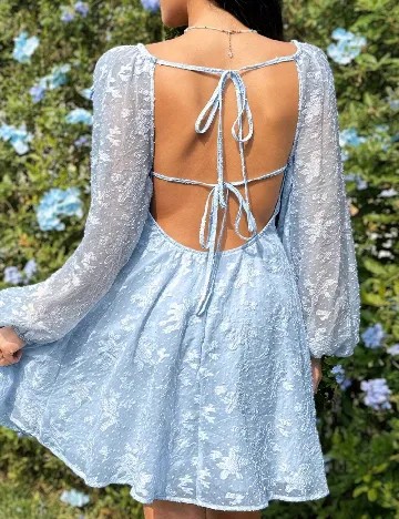 Rochie scurta SHEIN, albastru