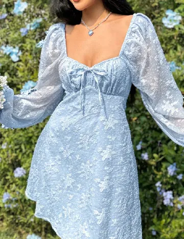 Rochie scurta SHEIN, albastru