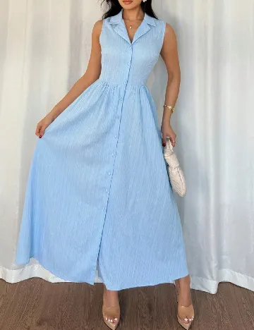 Rochie lunga SHEIN, albastru
