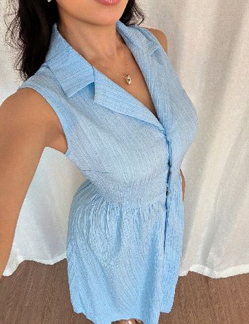 Rochie lunga SHEIN, albastru