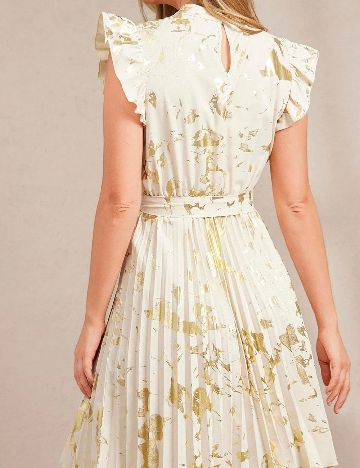 Rochie scurta SHEIN, crem