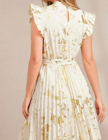 Rochie scurta SHEIN, crem