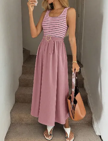 Rochie medie SHEIN, roz