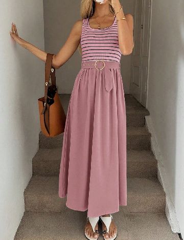 Rochie medie SHEIN, roz