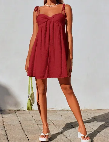 Rochie scurta SHEIN, rosu