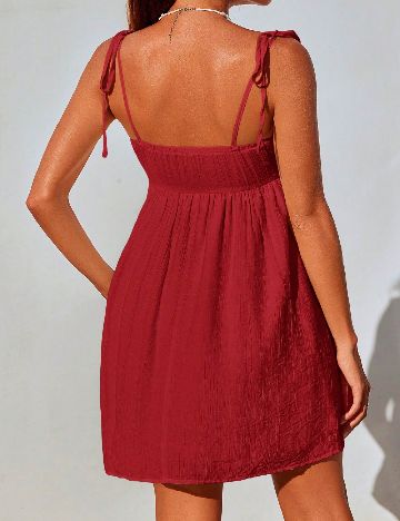 Rochie scurta SHEIN, rosu