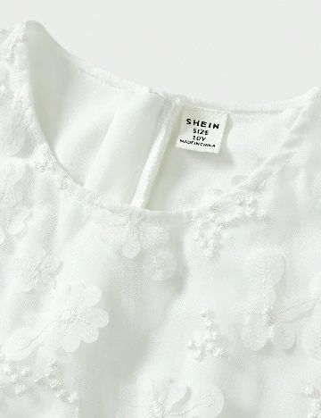 Rochie Shein Kids, alb