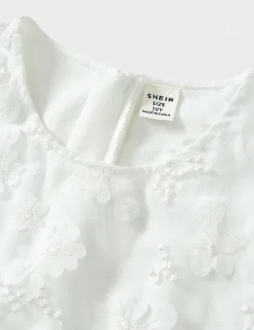 Rochie Shein Kids, alb