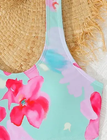 Costum de baie Shein Kids, mix culori