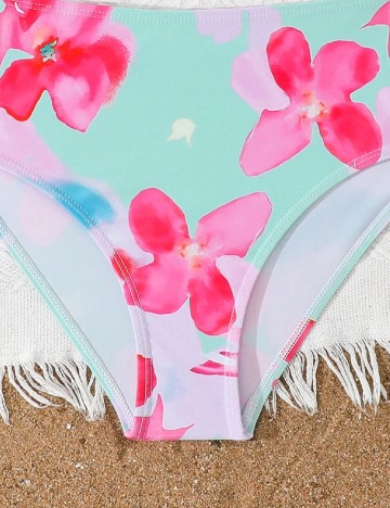 Costum de baie Shein Kids, mix culori
