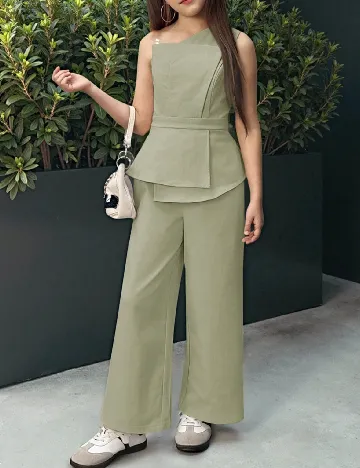 Compleu Shein Kids, verde