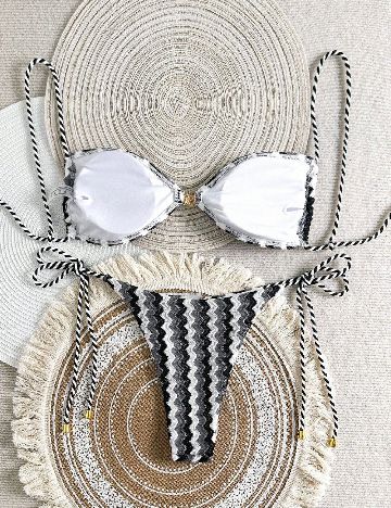 Costum de baie SHEIN, gri