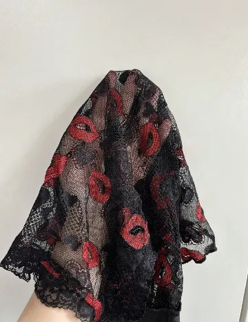 Bluza de pijama SHEIN, negru