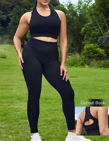 Compleu SHEIN CURVE, negru