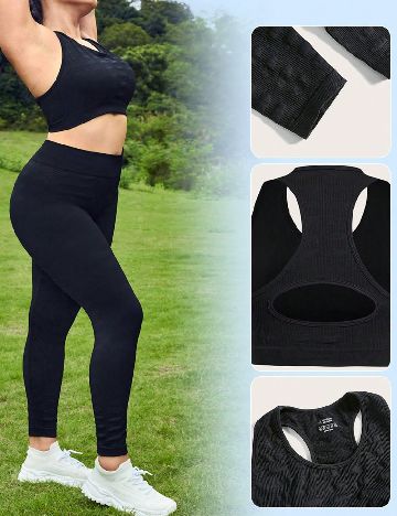 Compleu SHEIN CURVE, negru