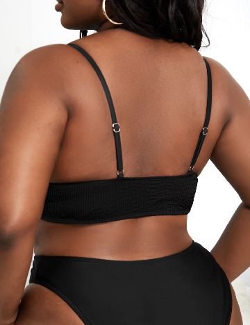 Sutien de baie SHEIN CURVE, negru