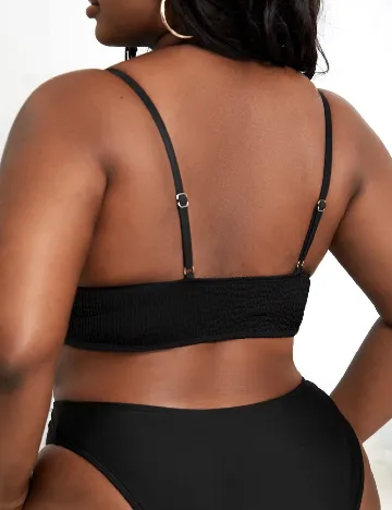 Sutien de baie SHEIN CURVE, negru