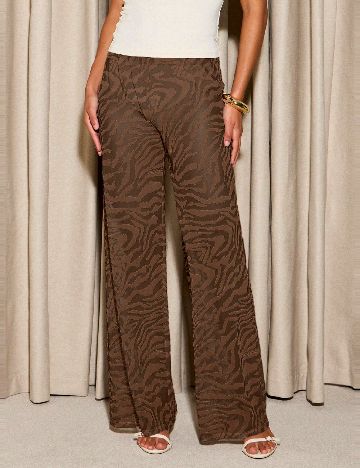 Pantaloni AiiRZ, maro