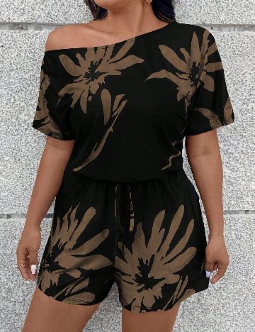Salopeta SHEIN CURVE, negru