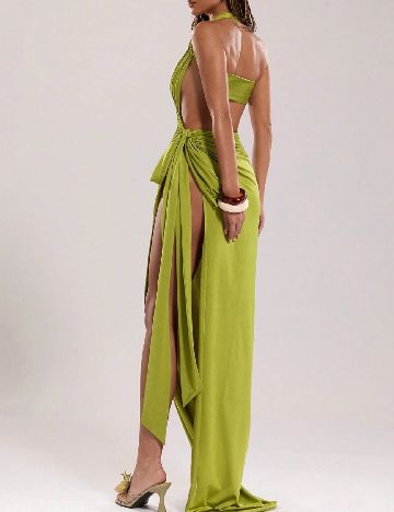 Rochie lunga SHEIN, verde