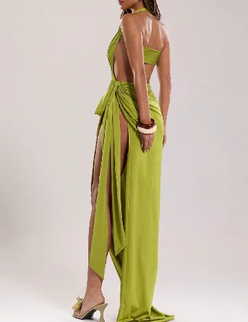 Rochie lunga SHEIN, verde