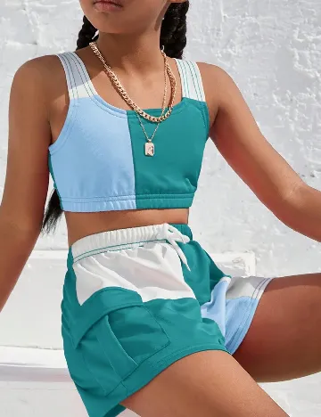 Compleu Shein Kids, mix culori