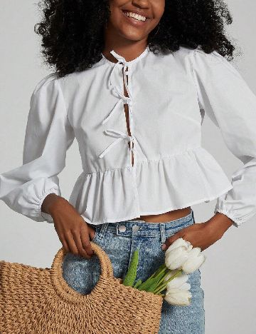 Bluza SHEIN, alb