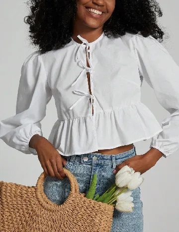 Bluza SHEIN, alb
