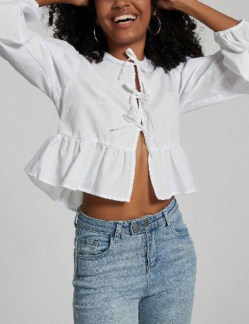 Bluza SHEIN, alb